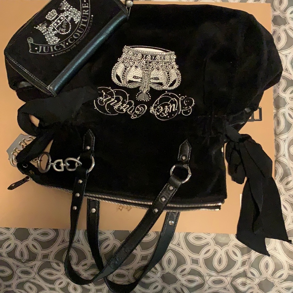 JUICE COUTURE HAND BAG and WALLET